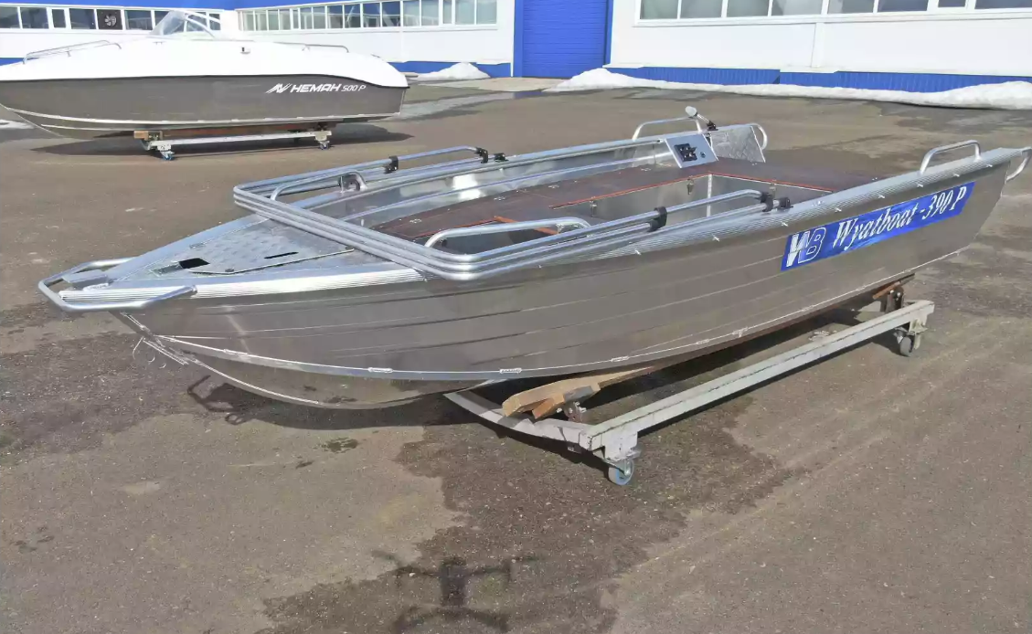 Алюминиевая лодка Wyatboat-390РМ в Дербенте