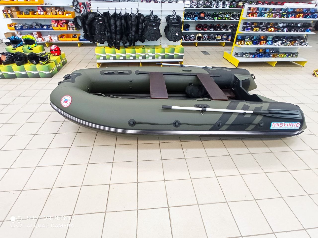 Лодка MISHIMO RIVER JET 410 под водомет в Дербенте