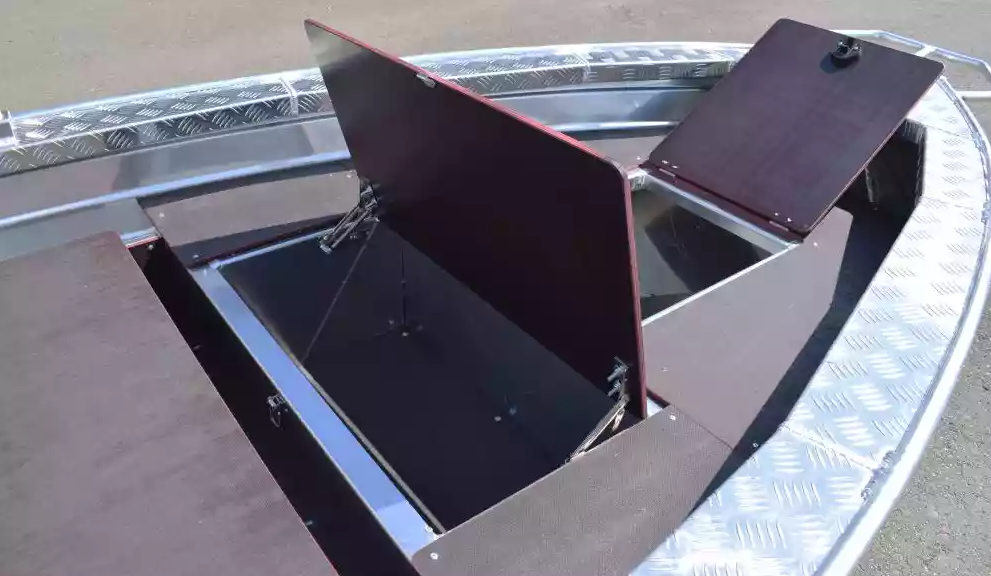 Алюминиевая лодка Wyatboat-390Р Fish в Дербенте