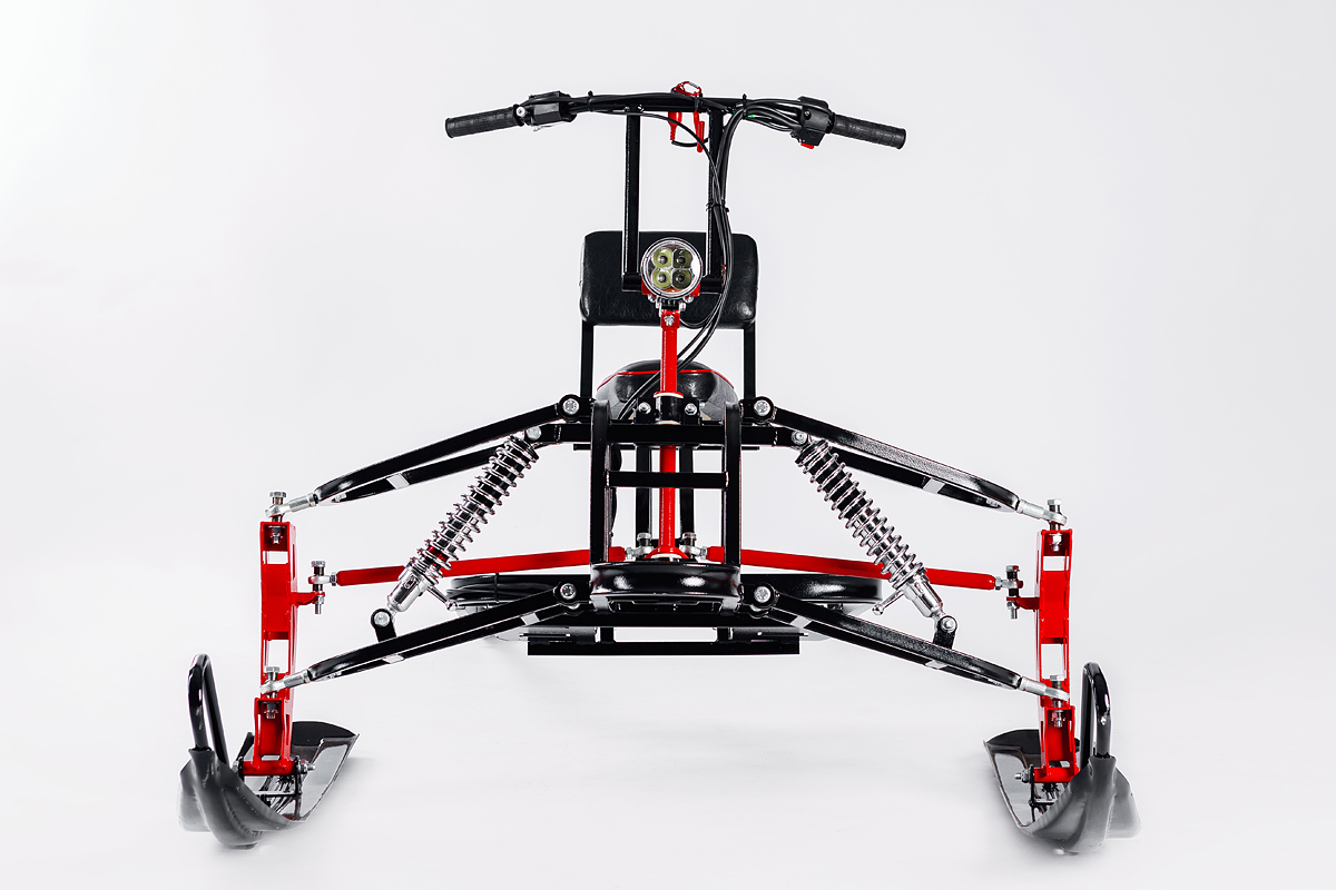 Лыжный модуль IKUDZO с подогревом ручек металлические лыжи в Дербенте