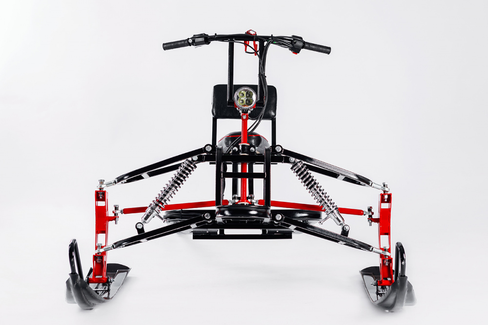 Лыжный модуль IKUDZO с подогревом ручек пластиковые лыжи в Дербенте