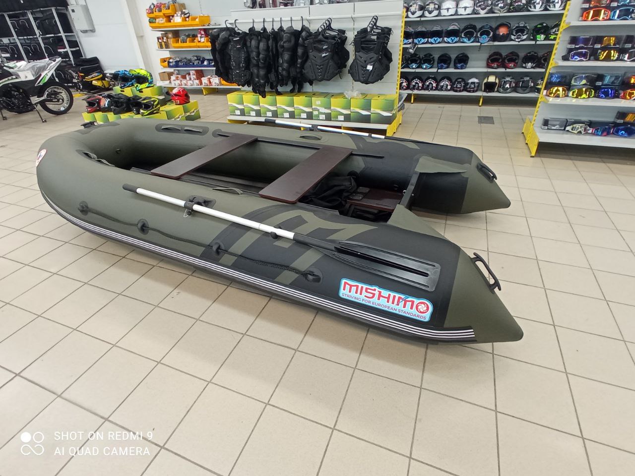 Лодка MISHIMO RIVER JET 400 под водомет в Дербенте