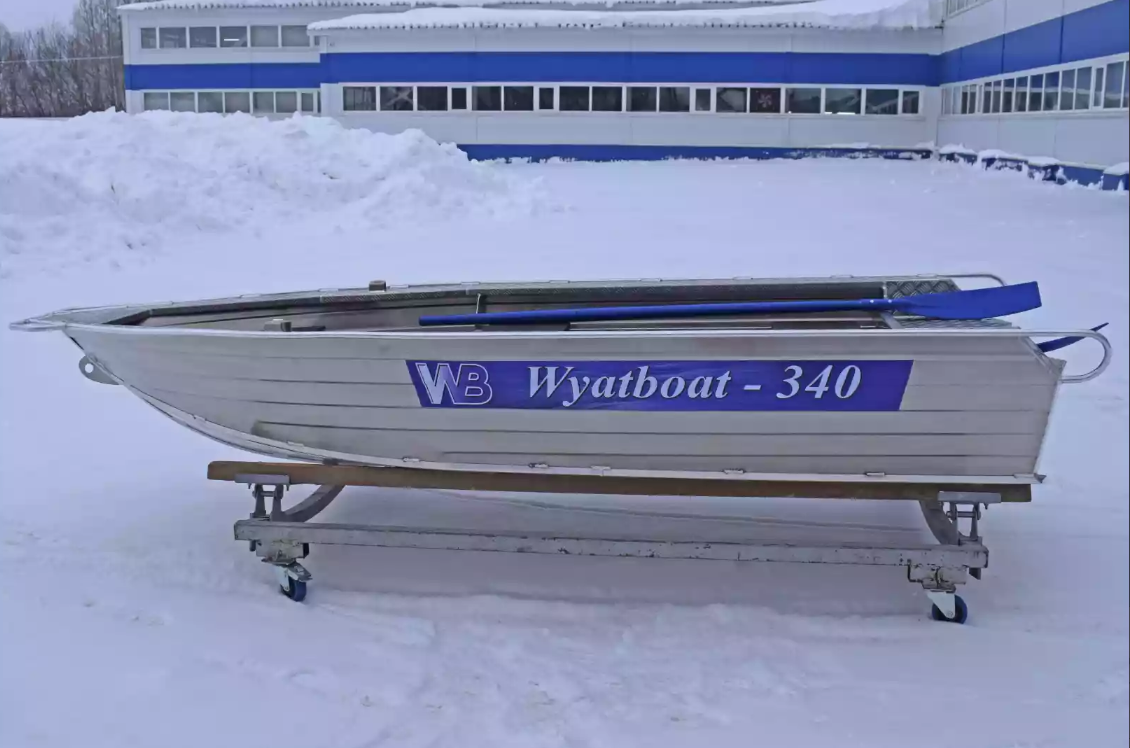 Алюминиевая лодка Wyatboat-340 Р в Дербенте