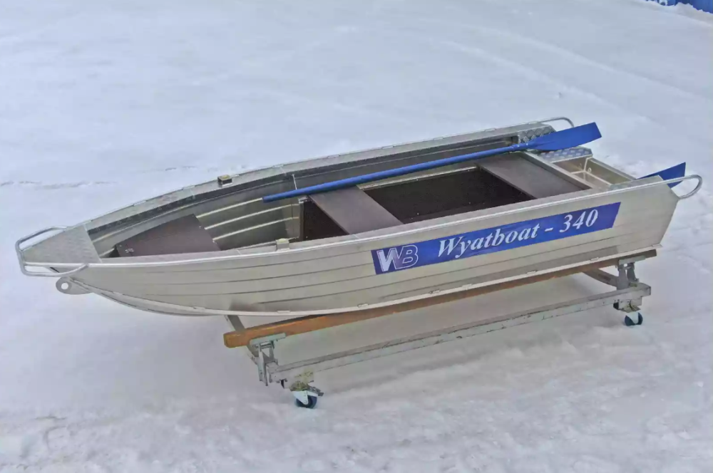 Алюминиевая лодка Wyatboat-340 Р в Дербенте