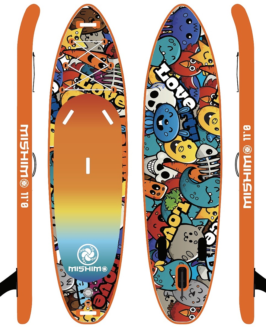 SUP (САП) Доска MISHIMO CRAZY-LINE 9.5’ (305см) в Дербенте