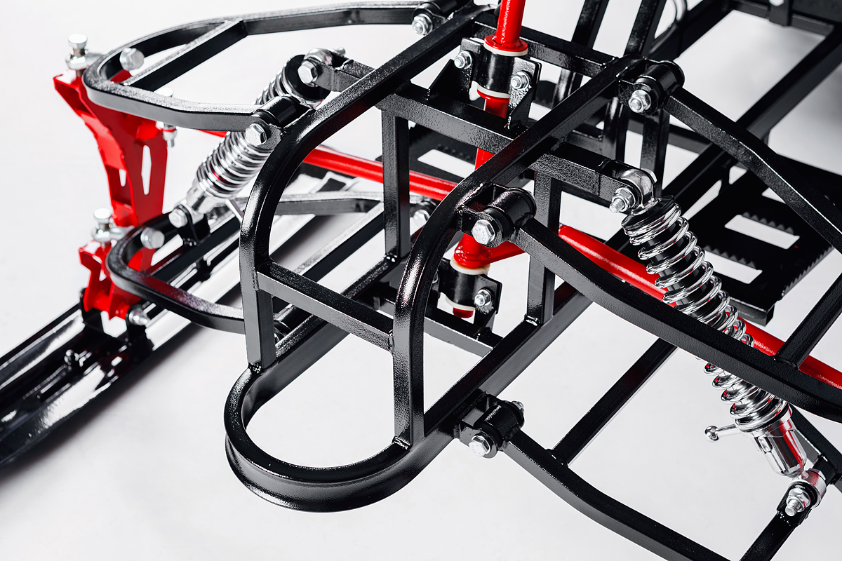 Лыжный модуль IKUDZO с подогревом ручек металлические лыжи в Дербенте