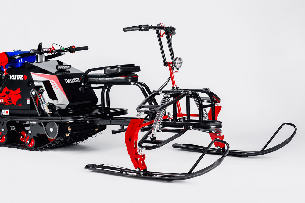 Лыжный модуль IKUDZO с подогревом ручек металлические лыжи в Дербенте