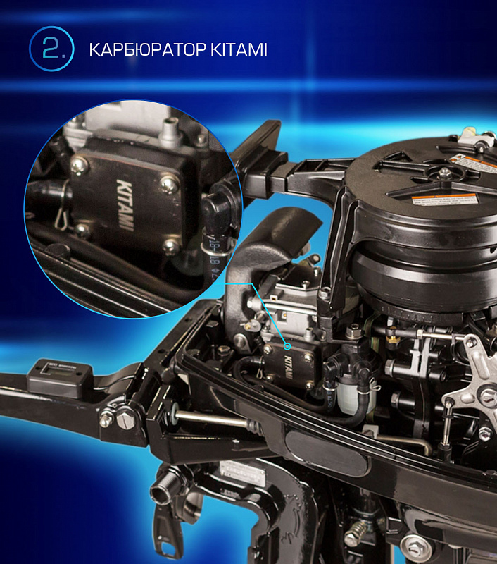 Лодочный мотор MARLIN PROLINE MP 9.9(20) AMHL FORCE в Дербенте