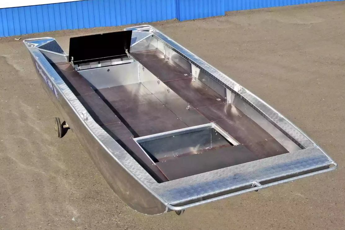 Алюминиевая лодка Wyatboat-490 Jonboat в Дербенте