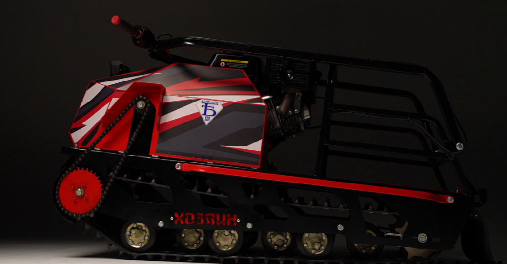 Мотобуксировщик Бурлак ХОЗЯИН-2 в Дербенте