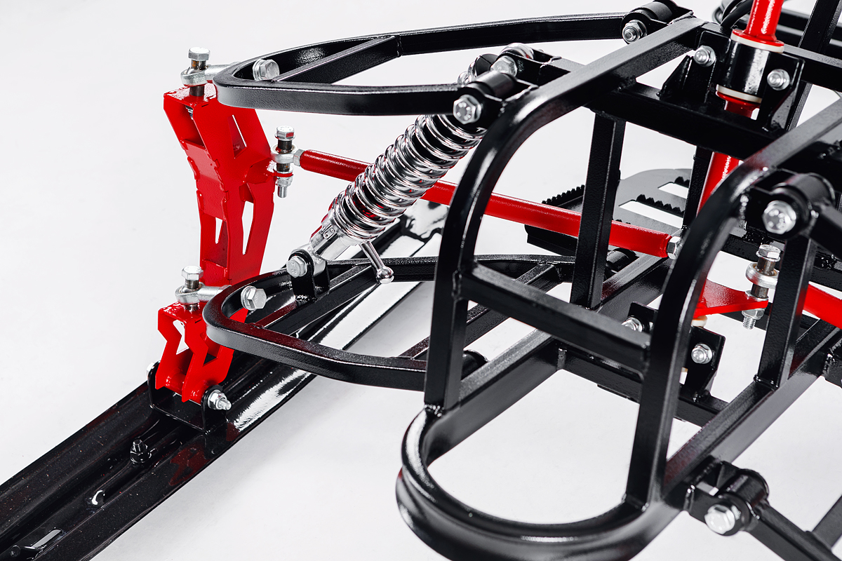 Лыжный модуль IKUDZO с подогревом ручек металлические лыжи в Дербенте