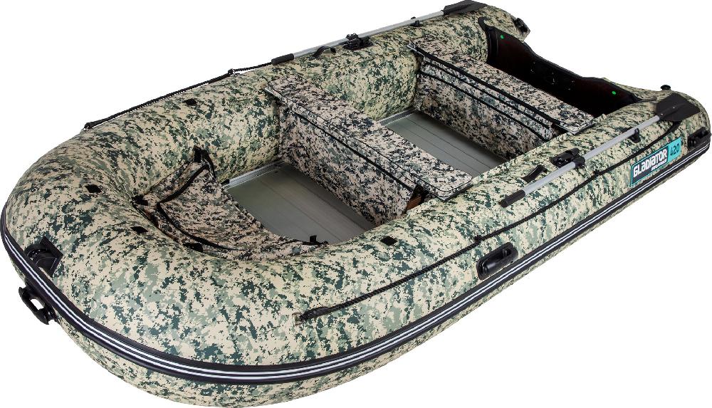 НАДУВНАЯ ЛОДКА GLADIATOR C420AL в Дербенте