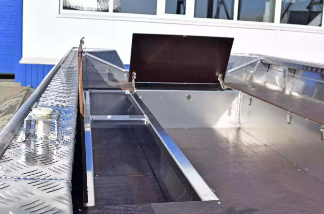 Алюминиевая лодка Wyatboat-490 Jonboat в Дербенте