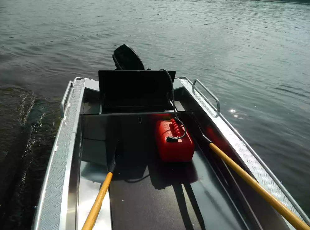 Алюминиевая лодка Wyatboat-390 У в Дербенте