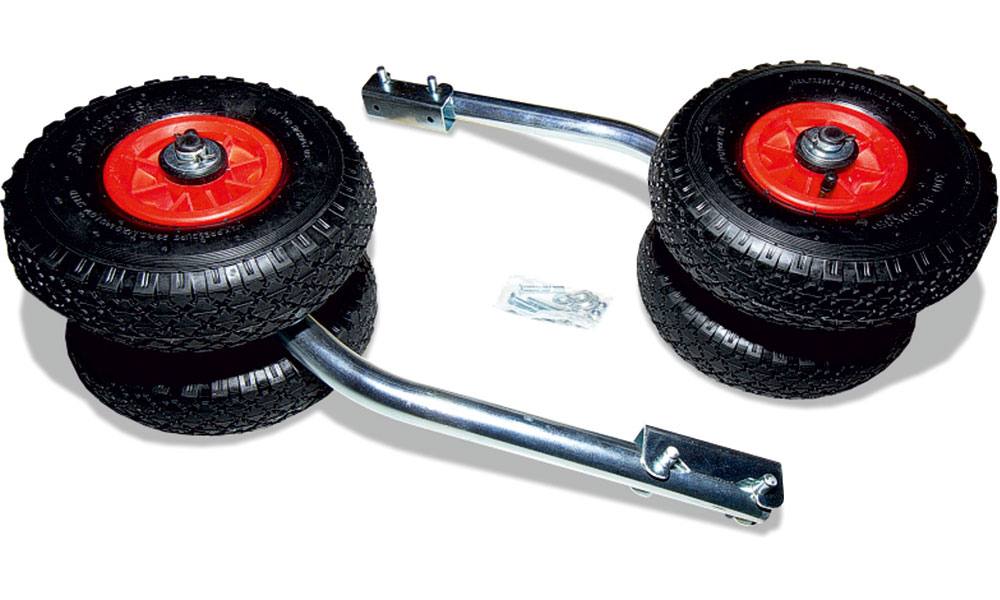 Транцевые колеса модульные двойные усиленные (быстросъемные) в Дербенте