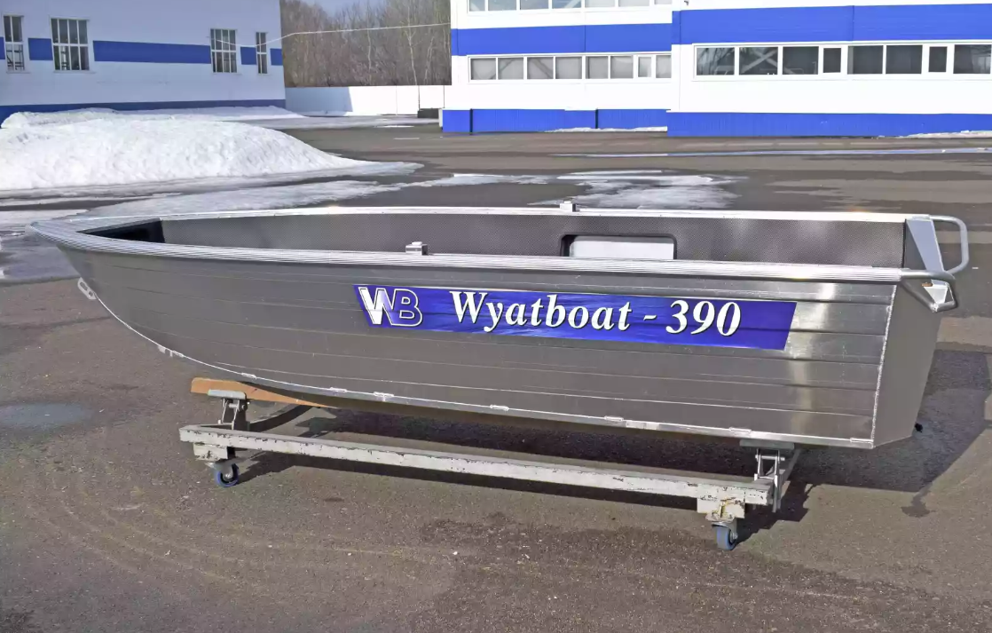 Алюминиевая лодка Wyatboat-390 Р NEW в Дербенте