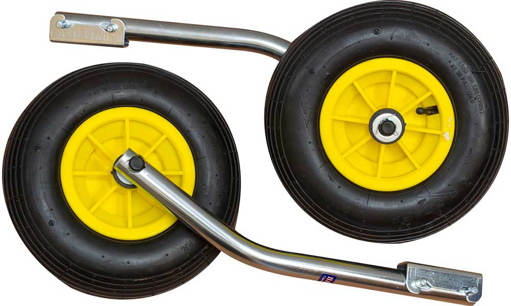 Транцевые колеса 330 мм модульные удлиненные в Дербенте