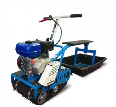 Мотобуксировщик НЕВА МС-1-YA (MX200) с санями и сиденьем в Дербенте