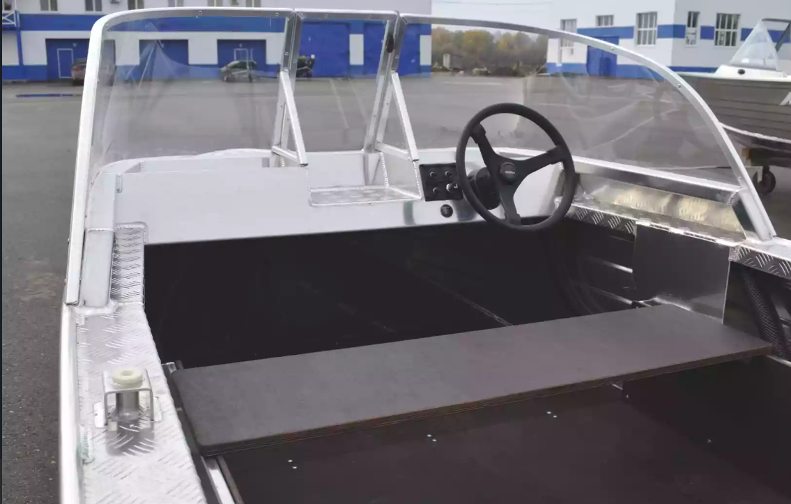 Алюминиевая лодка Wyatboat-390 Pro в Дербенте