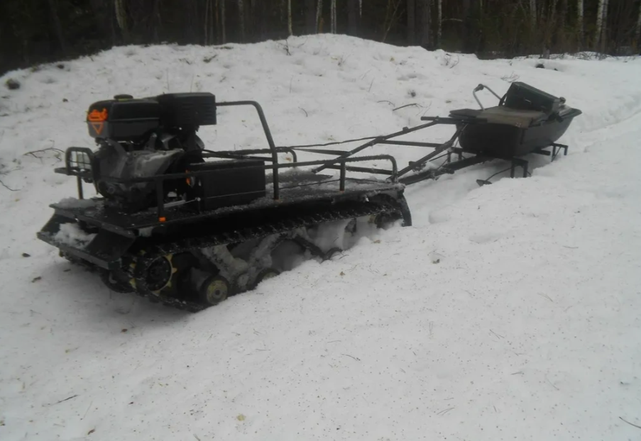 Мотобуксировщик AhtaR L13 в Дербенте