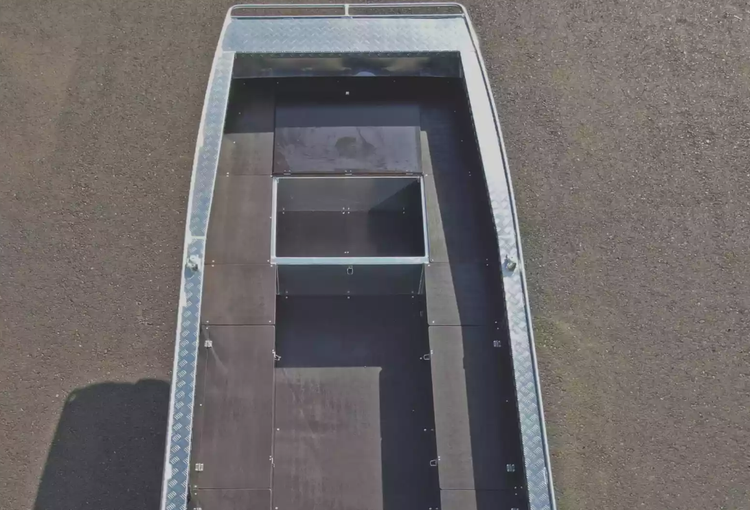 Алюминиевая лодка Wyatboat-490 Jonboat в Дербенте