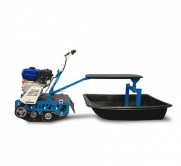 Мотобуксировщик НЕВА МС-1-YA (MX200) с санями и сиденьем в Дербенте