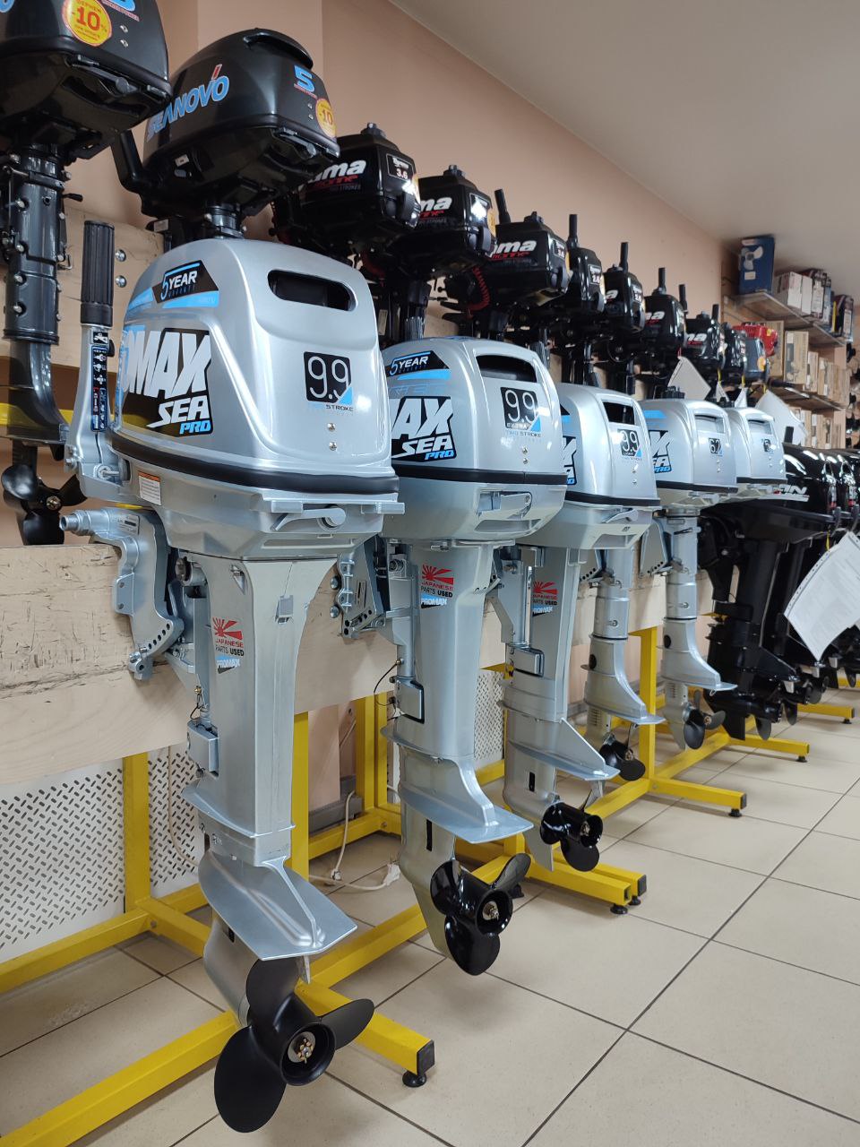 Лодочный мотор PROMAX SP6.2FHS (внешний бак 12 л) в Дербенте