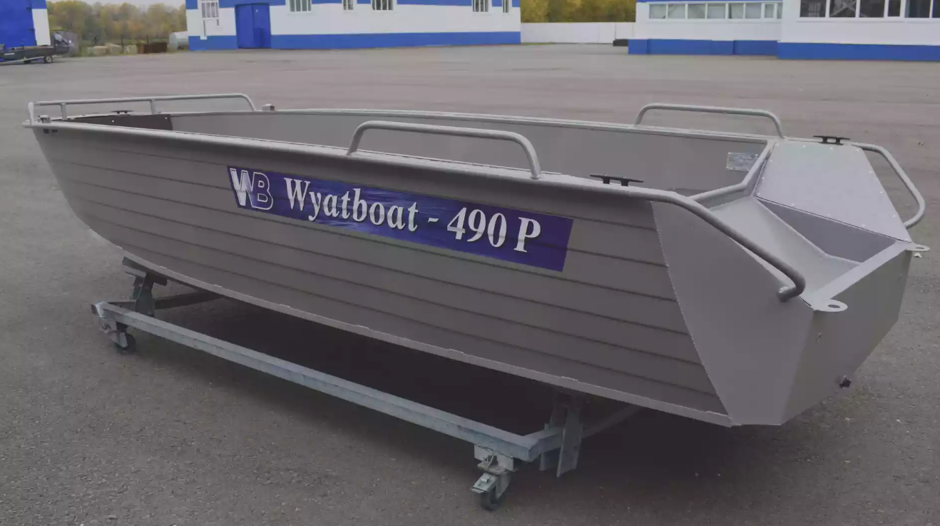 Алюминиевая лодка Wyatboat-490 P в Дербенте