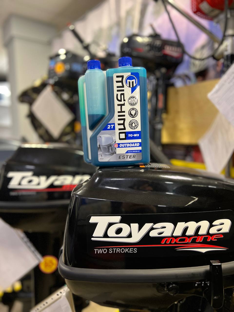 Масло MISHIMO 2T OUTBOARD (ESTER) полусинтетика 1 л в Дербенте