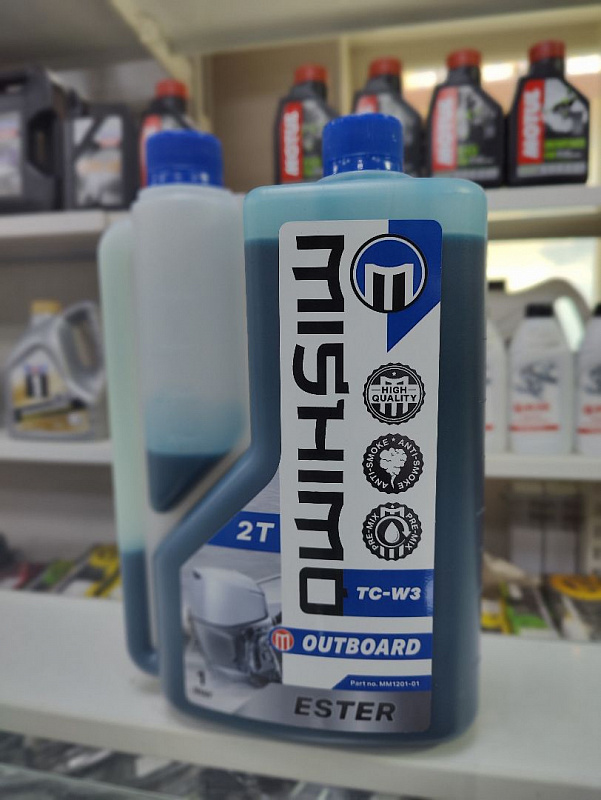 Масло MISHIMO 2T OUTBOARD (ESTER) полусинтетика 1 л в Дербенте