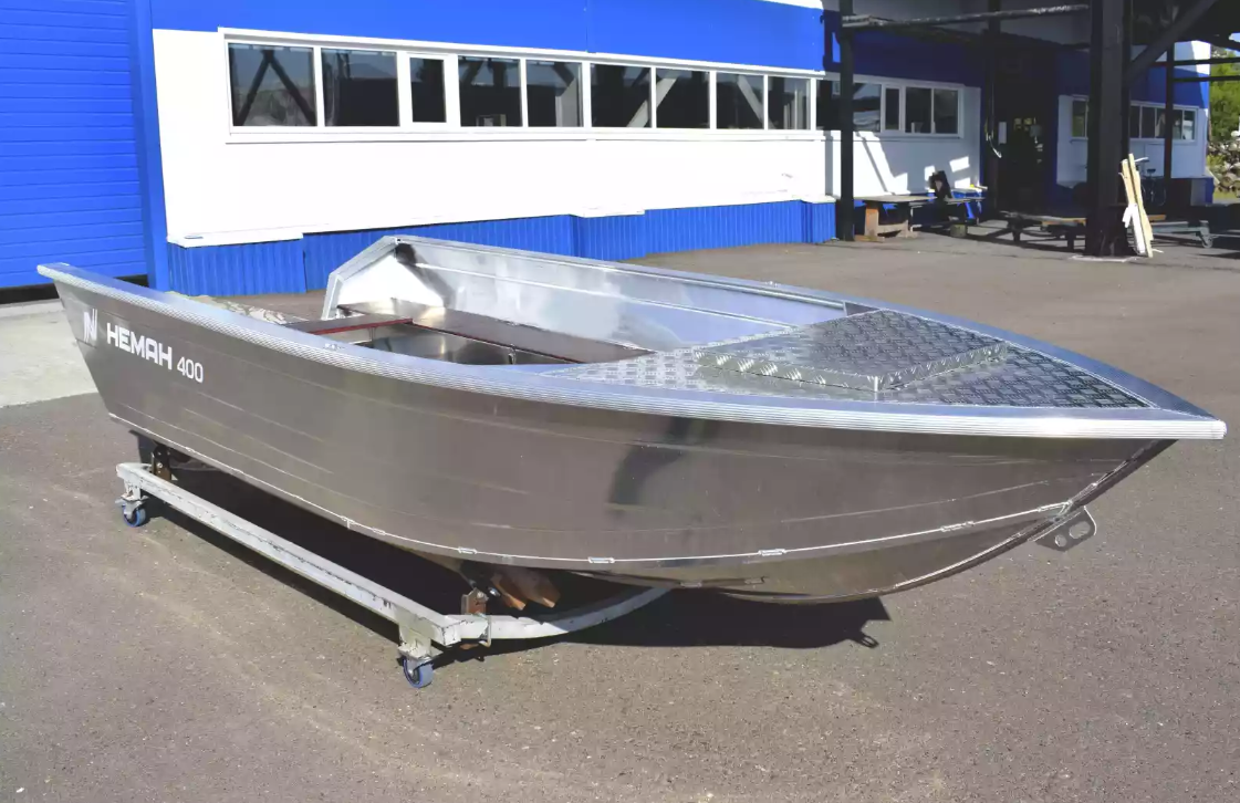Алюминиевая лодка Неман-400 Р PRO в Дербенте
