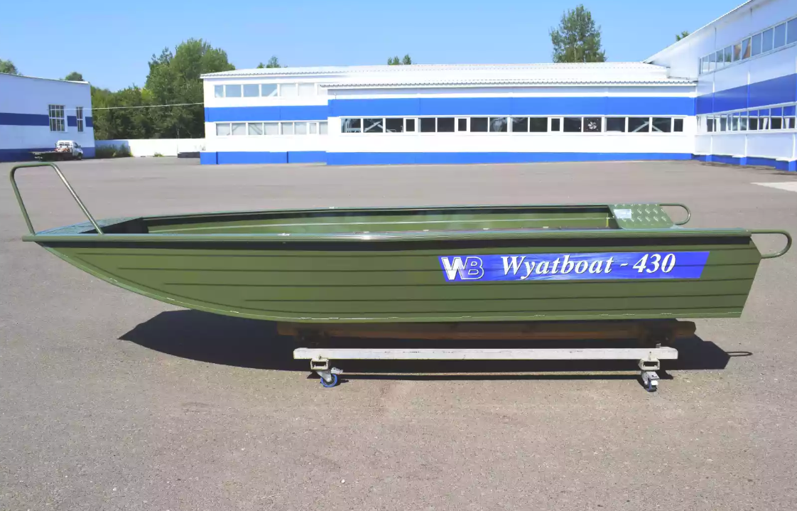Алюминиевая лодка  Wyatboat-430 Master Fish в Дербенте