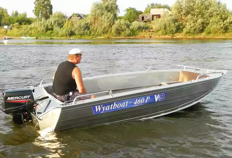 Алюминиевая лодка Wyatboat-460 P в Дербенте