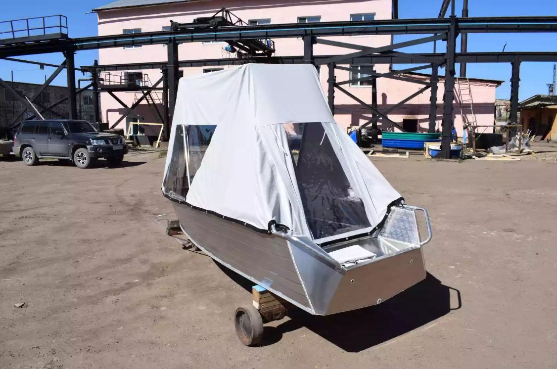 Алюминиевая лодка Wyatboat-390 У в Дербенте