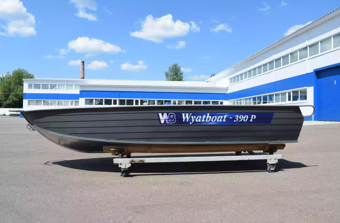 Алюминиевая лодка Wyatboat-390Р Fish в Дербенте