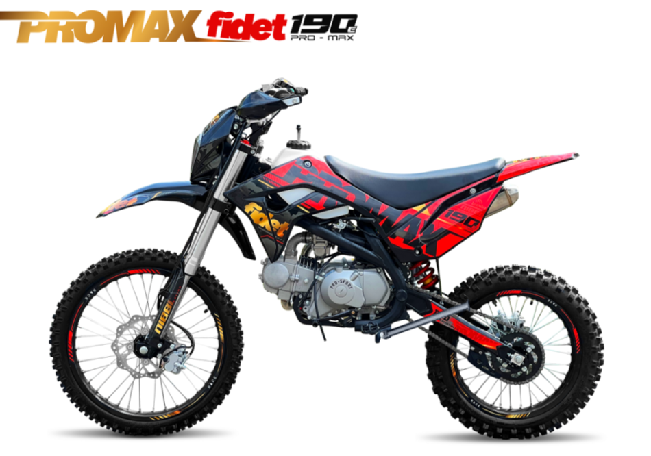 Мотоцикл (питбайк) PROMAX FIDET (ФАЙДЕТ) 190E MAX PRO LUX 19/16 в Дербенте