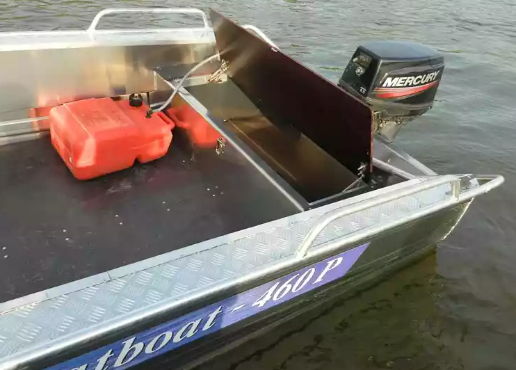 Алюминиевая лодка Wyatboat-460 P в Дербенте