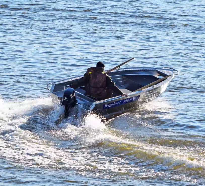Алюминиевая лодка Wyatboat-390 P в Дербенте