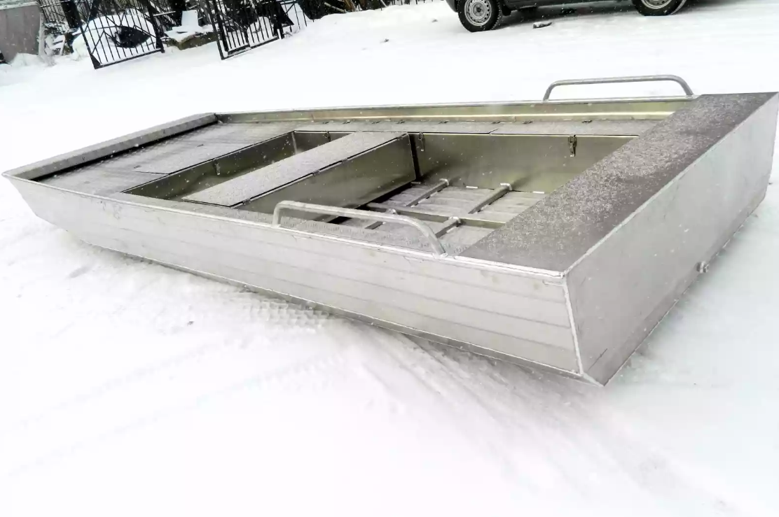 Алюминиевая лодка Wyatboat-390 Jonboat в Дербенте