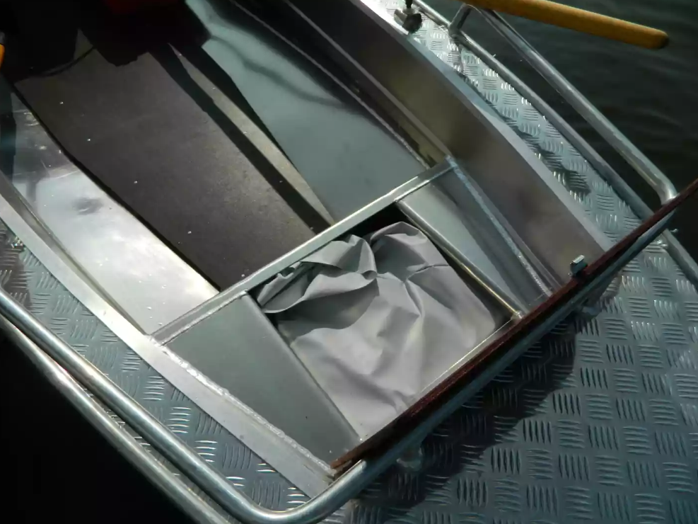 Алюминиевая лодка Wyatboat-390 У в Дербенте