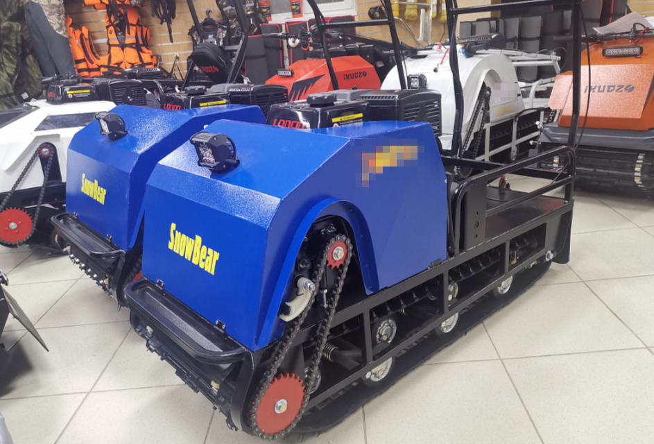Мотобуксировщик SNOWBEAR 500 LONG 15  (длинная база) в Дербенте