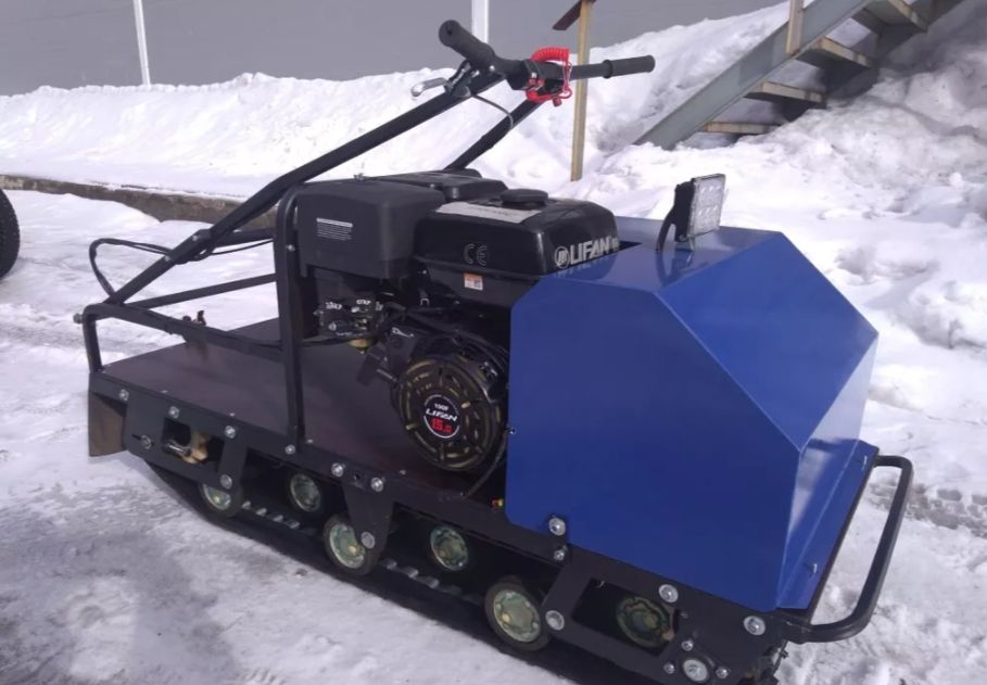 Мотобуксировщик AhtaR ЗИМА с реверсом (задний ход) в Дербенте