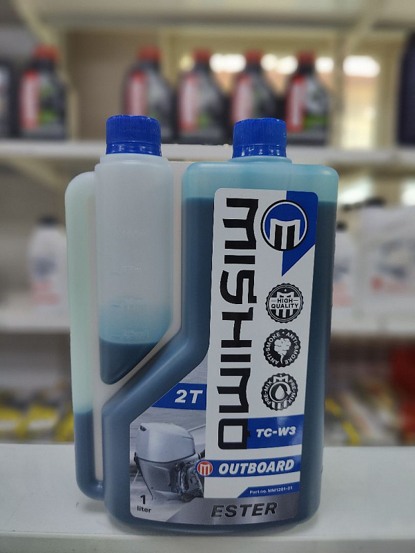 Масло MISHIMO 2T OUTBOARD (ESTER) полусинтетика 1 л в Дербенте