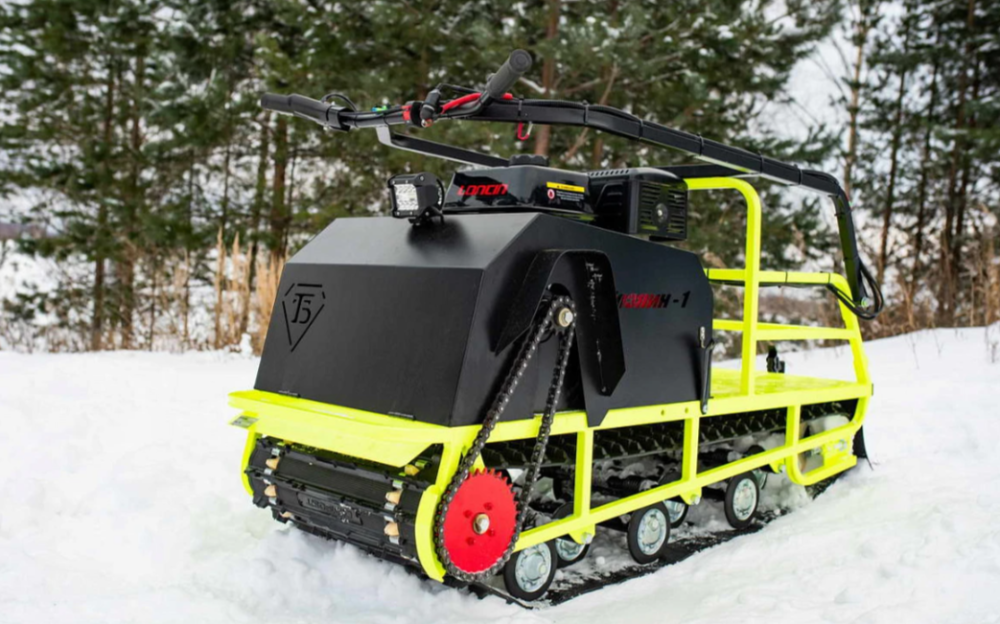 Мотобуксировщик Бурлак ХОЗЯИН-1 (капот металл) в Дербенте