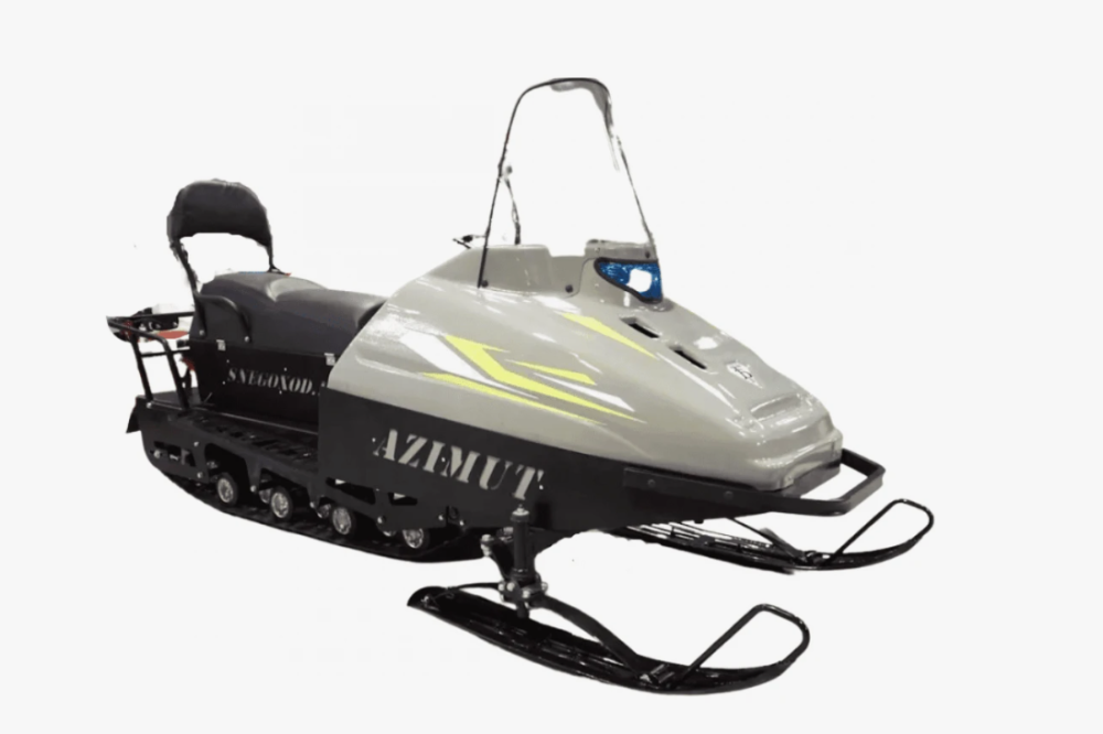 Миниснегоход Бурлак Азимут 20 л.с. , эл.запуск, реверс, тормоз гидравл, капот серый в Дербенте