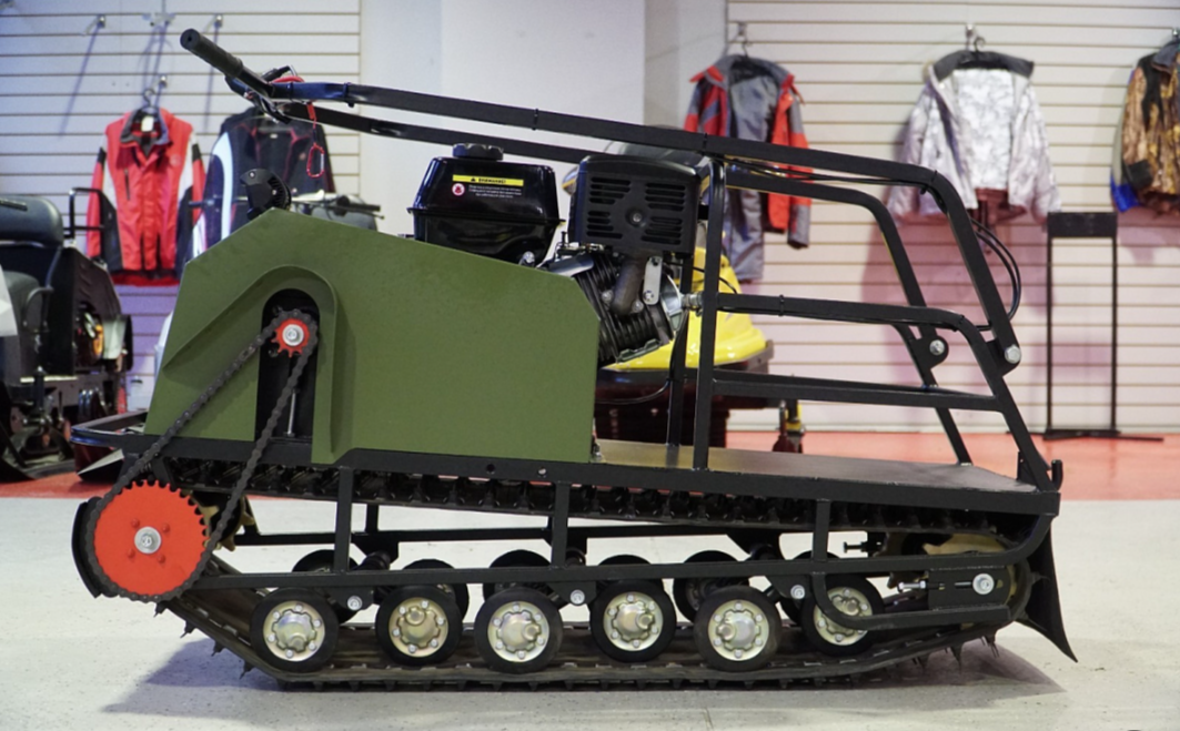 Мотобуксировщик Бурлак ХОЗЯИН-2 в Дербенте