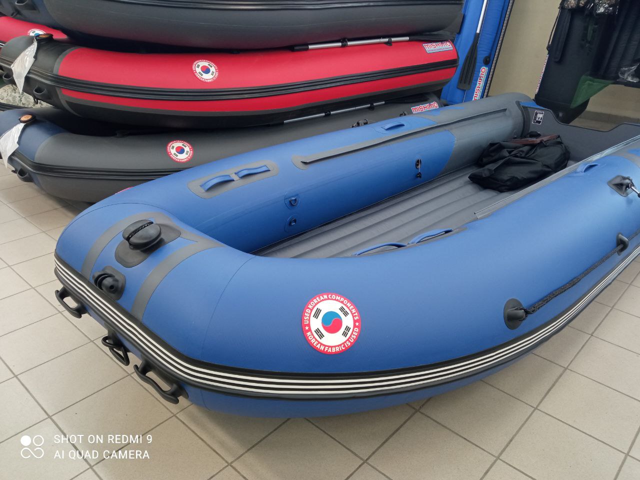 Лодка MISHIMO RIVER JET 400 под водомет в Дербенте