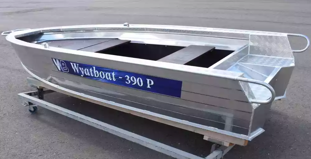 Алюминиевая лодка Wyatboat-390Р Fish в Дербенте