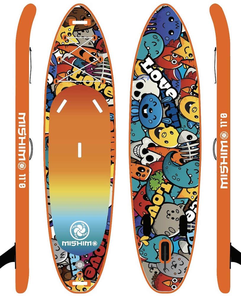 SUP (САП) Доска MISHIMO CRAZY-LINE 9.5’ (305см) в Дербенте