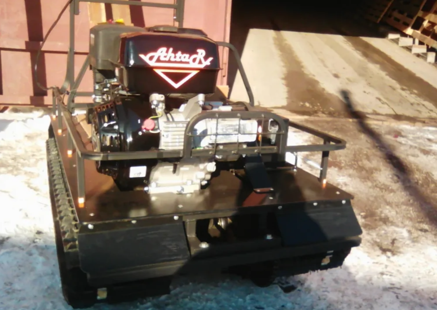 Мотобуксировщик AhtaR L13 в Дербенте